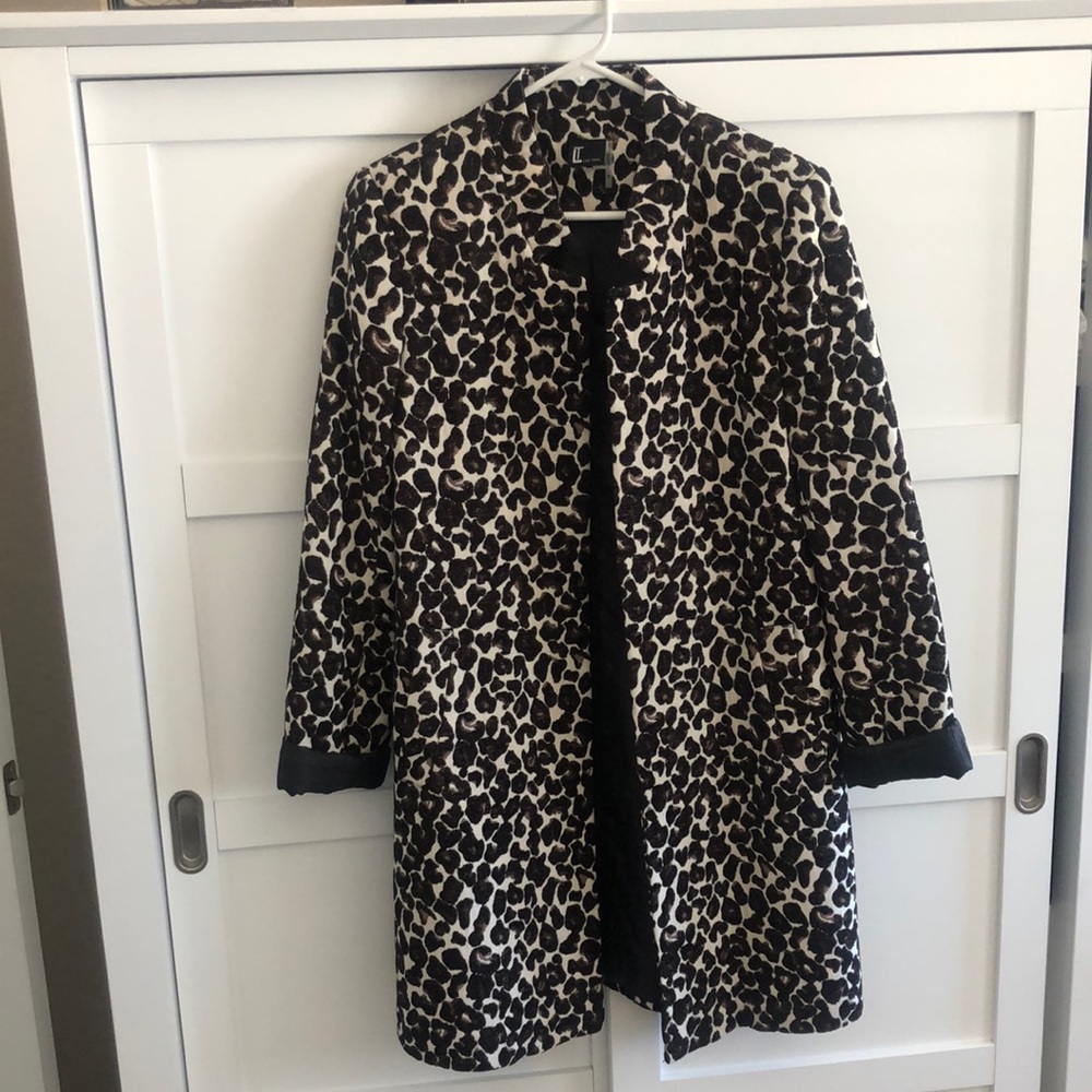 Love Token Animal Print Jacket